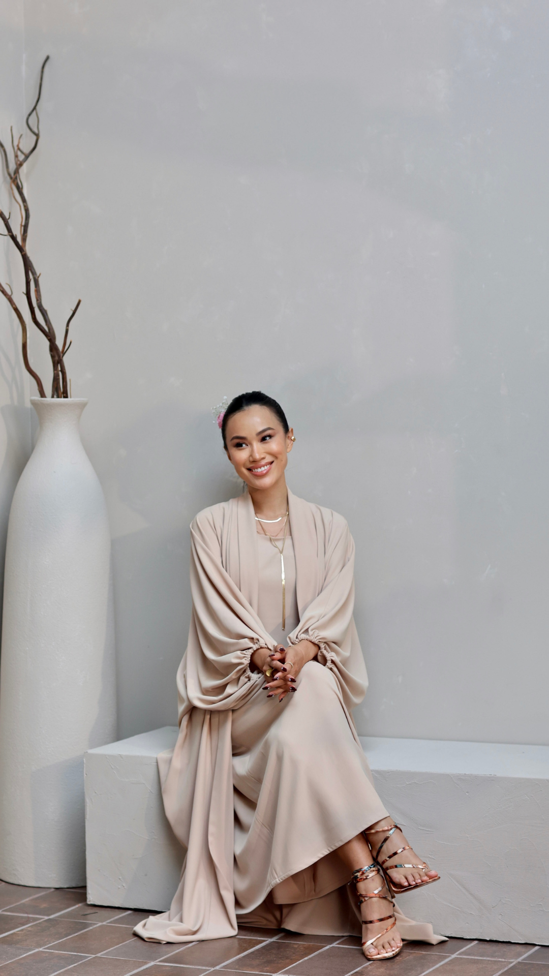Noorim set Cream - ALHAYA PARIS
