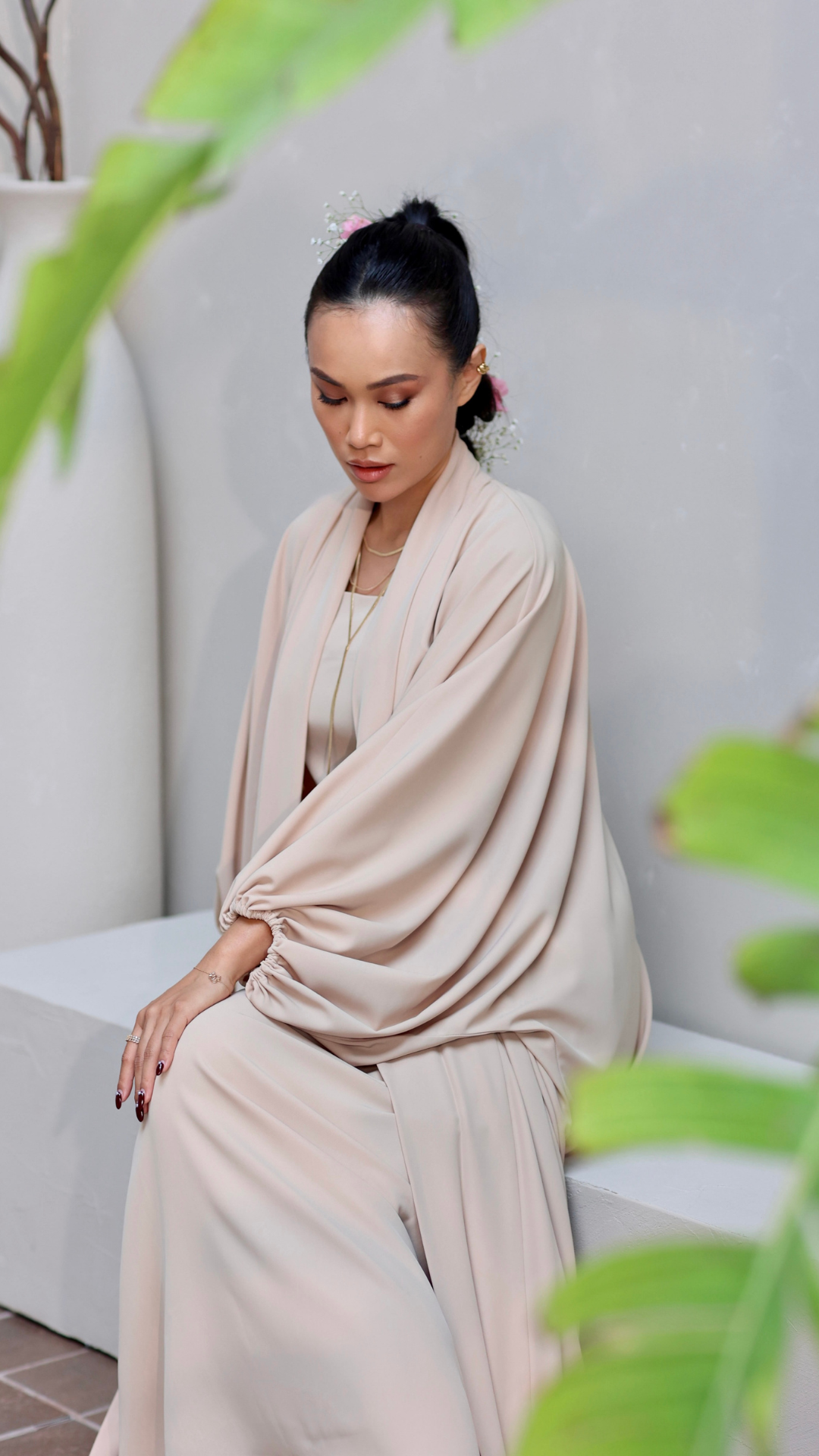 Noorim set Cream - ALHAYA PARIS