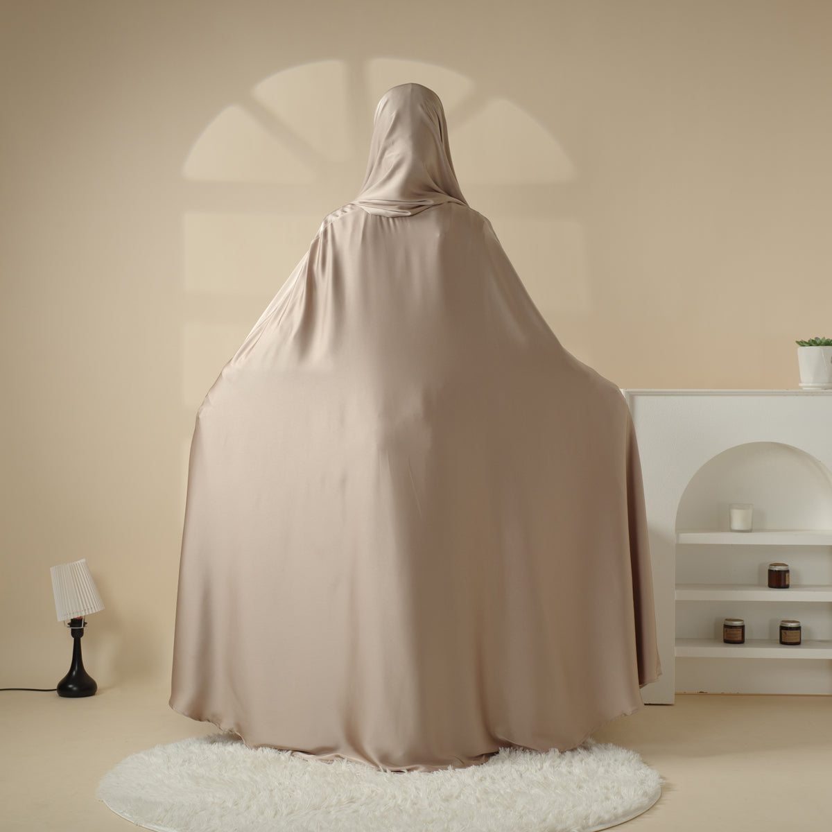 Abaya de mariage 3 pièces (Pré-commande 20 jours) - Mariam's collection