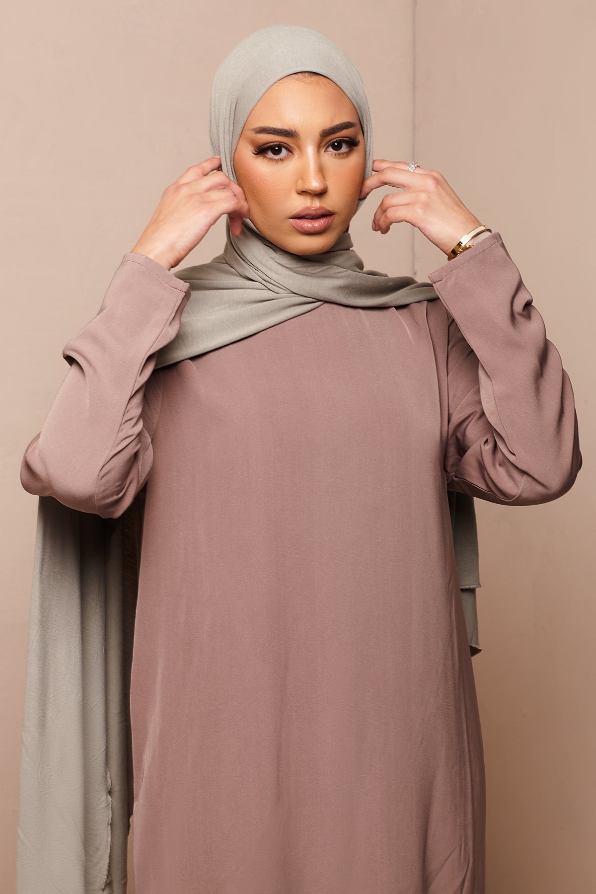 Voile jersey bamboo- Gris - CAVE LONDON