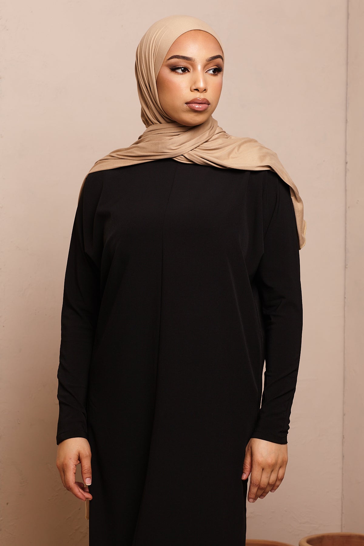 Voile jersey bamboo- Caramel - CAVE LONDON